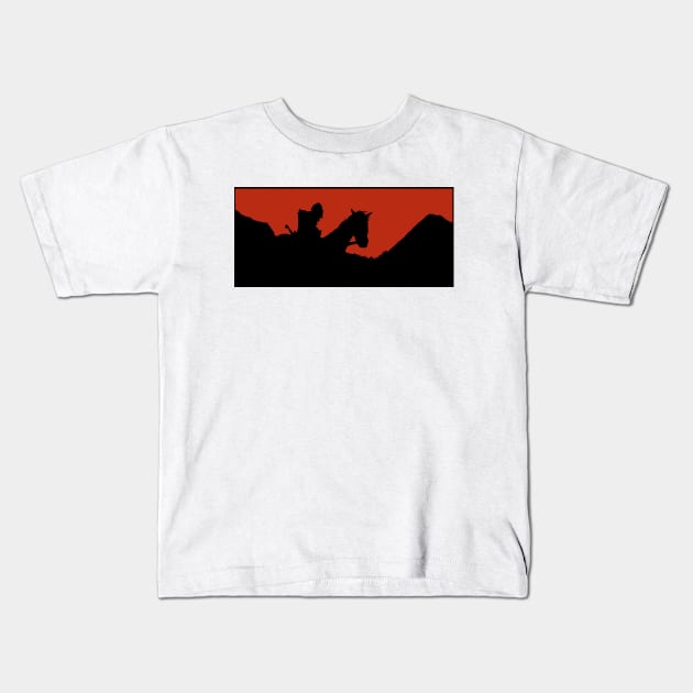 Red Sky Kids T-Shirt by Hominid